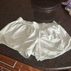 lululemon mint green shorts